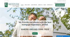 Desktop Screenshot of keystone-mortgage.com